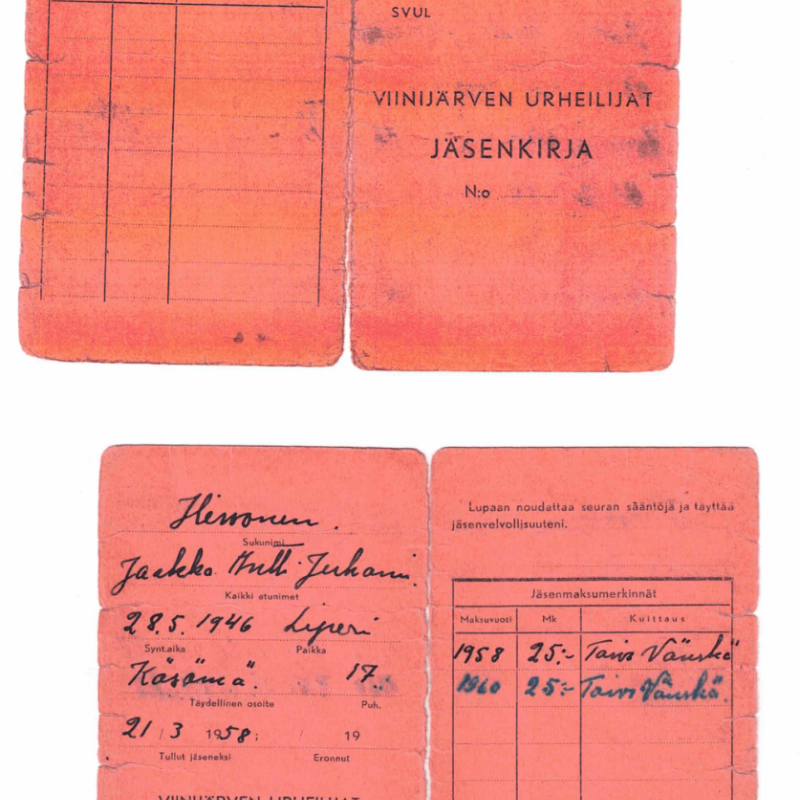 Jaakko Hirvonen kutsuttiin seuran kunniajäseneksi