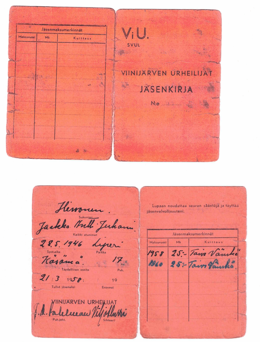 Jaakko Hirvonen kutsuttiin seuran kunniajäseneksi