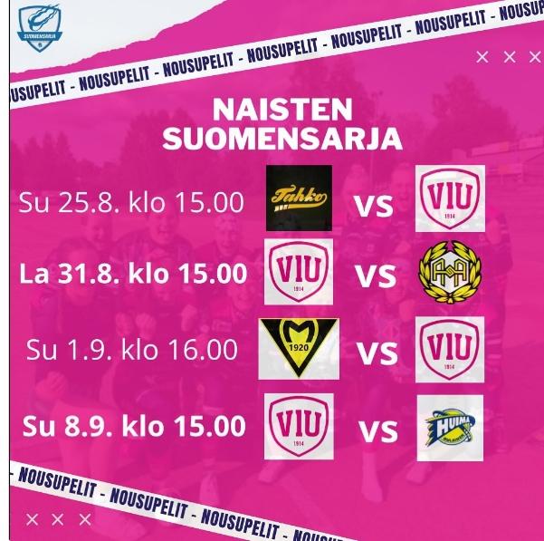 Ykköspesiksen karsintasarjan peliohjelma